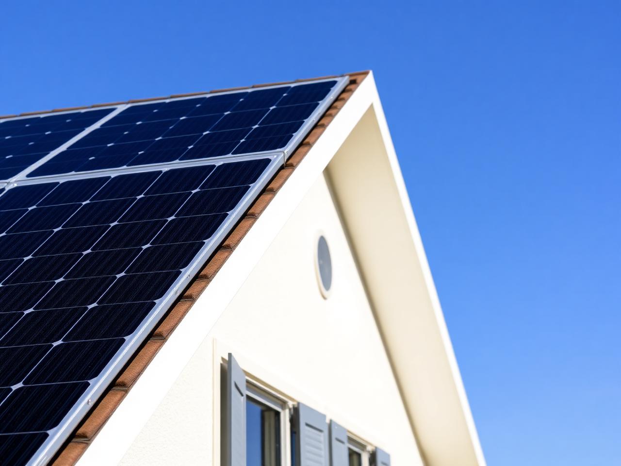 Premium solar panel installation on a UK rooftop